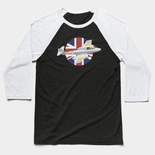 Gloster Meteor British WW2 Jet Fighter Baseball T-Shirt